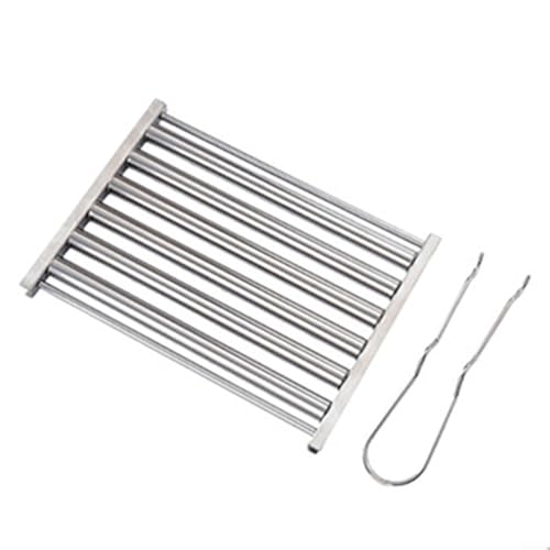 Edelstahl-Wurstwalze für Grill-Enthusiasten, kocht mehrere Hot Dogs auf einmal mit Leichtigkeit (18 x 24 cm) von Emiif