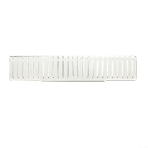 Effektive Silikon-Wasserhahnmatte für Küchenspüle, Abtropfschale und Spritzschutz, 50 x 10 cm (Beige) von Emiif