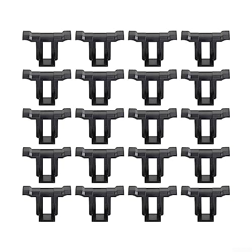 Emiif 20Pcs 35mm Solar Panel Wasser Drainage Clips PV-Module Reinigung Clips Für Wasserablauf von Emiif