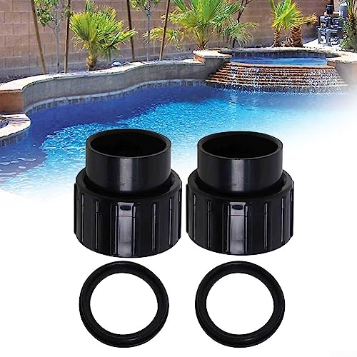 Emiif 2Pcs Pool Pump Union Connector Kits For für Hayward SPX3200UNKIT SP4000 Tristar Pool Pumps Pool Connector Kit von Emiif