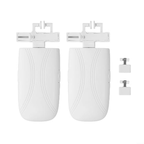 Emiif 3-in-1 Bluetooth-kompatibles intelligentes Vorhang-Steuerungssystem mit Fernbedienung für Römerstangen-Schienensystem (2 Stück) von Emiif