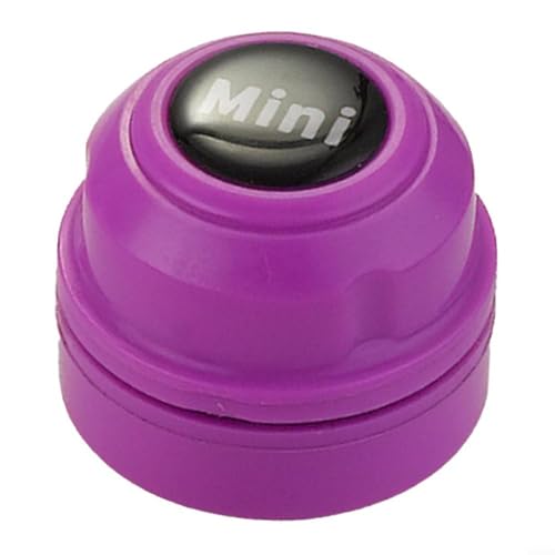 Emiif Magnetischer Aquarium-Reiniger, doppelseitig, für 4–15 mm dickes Glas, Staubentfernung, Pflaumenviolett von Emiif