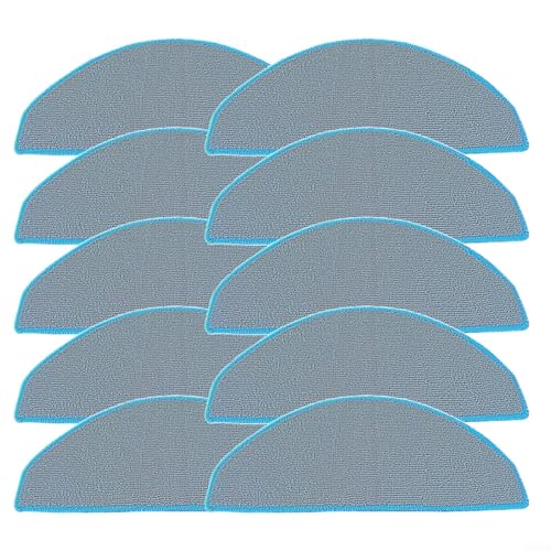 Emiif Mikrofaser-Wischmopp-Set für Roomba 105 für Combo 2 Essential Roboter-Staubsauger, Ersatzteile, Wischtuch, Wischpad-Set (10 Stück) von Emiif