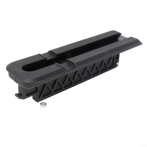Emiif Paddle Board Fin Converter Adapter Schnellspanner Press-Typ für SAFS Base schwarz 166mm von Emiif