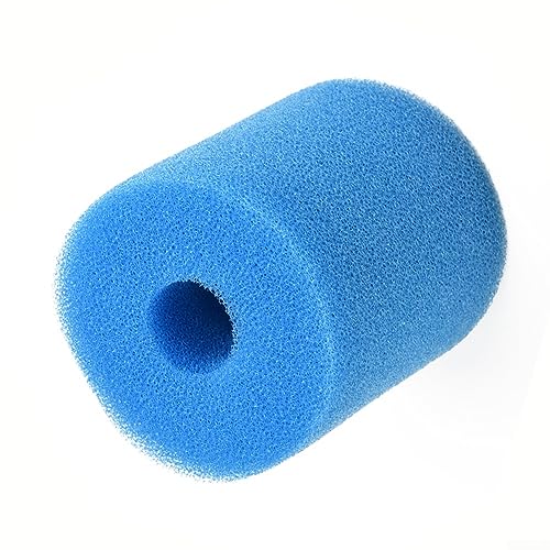 Emiif Pool-Filter-Schaumstoffkartusche für Intex für Typ H Schwimmbadsystem, Wasserreiniger, Wartung, Ersatzelement, 10,2 x 9 cm (1 Stück) von Emiif