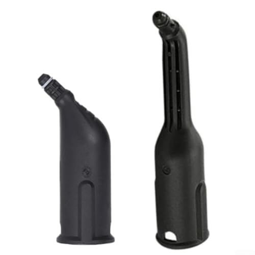 Emiif Power Nozzle Brush Replacement For Kärcher SC1, SC2, SC3, SC4, SC5 Steam Cleaner-1 Pack Long Neck Nozzle And Black Nozzle von Emiif