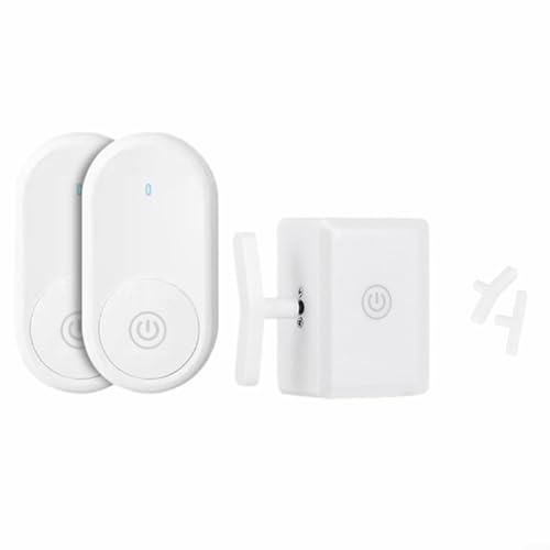 Emiif Smart Switch Button Pusher - Wireless Remote Button Switch Controller Light Management for Home Automation Wireless RF Remote Control Long Range 10-30m (2*remote control) von Emiif