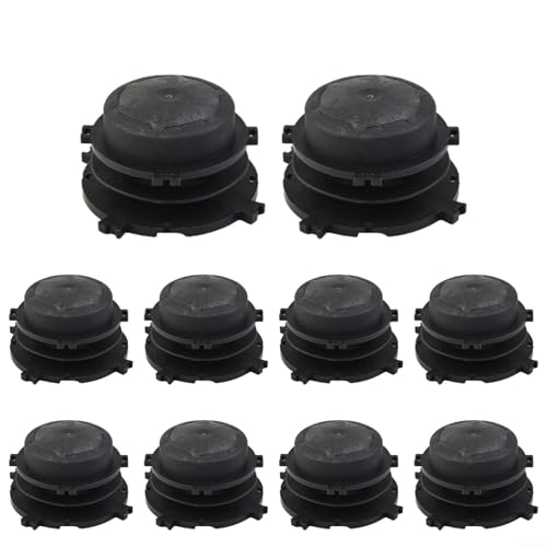 Emiif Spulenköpfe für Rasentrimmer, Ersatzspule 4003, 713, 3001, für FS-AutoCut 36-2, 46-2, 56-2 Motorsensen, 10 Stück Emiif Spulenköpfe für Rasentrimmer, Ersatzspule 4003, 713, 3001, für FS-AutoCut 36-2, 46-2, 56-2 Motorsensen, 10 Stück von Emiif