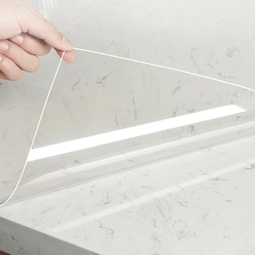 Emiif Transparent Klebefolie Selbstklebende Folie 60cm×300cm, Wandschutzfolie, Durchsichtiges Plastikblatt, Klebstoff Matt Fenster Küchenrückwand Buchfolie Emiif Transparent Klebefolie Selbstklebende Folie 60cm×300cm, Wandschutzfolie, Durchsichtiges Plastikblatt, Klebstoff Matt Fenster Küchenrückwand Buchfolie von Emiif