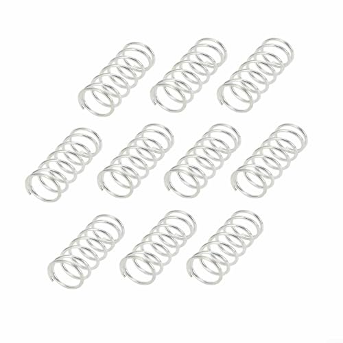 Emiif Trimmerkopf Innenfeder Ersatz Rasentrimmerkopf 2 Linien Freischneider Ersatzteile Garten Elektrowerkzeug Komponente, 14,5 mm x 43 mm (10 Stück) von Emiif
