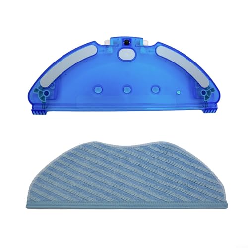 Emiif Wischmopphalterung und Wischmopp-Pads Ersatz-Set für X-Plorer Serie 95 RR7947 RG7975 RG7987 Roboter-Staubsauger-Ersatzteile Mikrofaser-Material (A) von Emiif