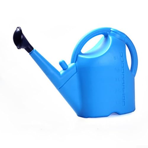 Gießkanne mit langer Düse, 2 Gallonen Kapazität für effiziente Pflanzenbewässerung (blau) von Emiif