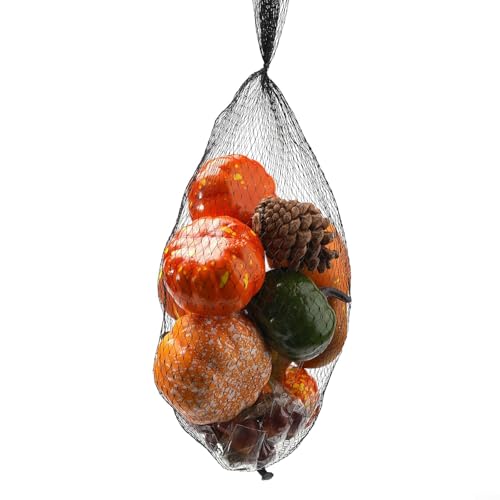 Herbstdekor-Requisiten-Set Mini-Kürbis, Kürbis, , Beeren und Ahornblatt für Herbst von Emiif