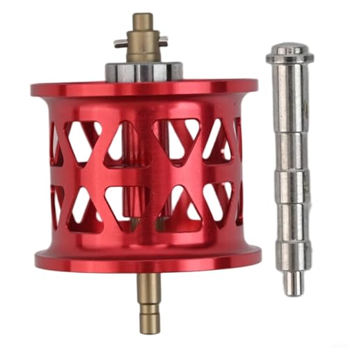 Leichter modifizierter Schnurbecher für ABU B4P4B5P5 und für STX unterstützt verschiedene Angeltechniken (rot) von Emiif