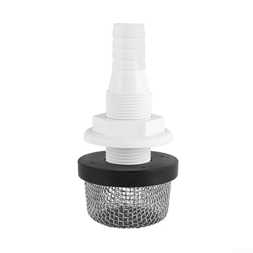 Marine Fish Tank Filter Thru Rumpf Connector für Fischerboote, Edelstahl und ABS Konstruktion, Marine Tank Sauerstoffpumpe Zubehör Marine Fish Tank Filter Thru Rumpf Connector für Fischerboote, Edelstahl und ABS Konstruktion, Marine Tank Sauerstoffpumpe Zubehör von Emiif