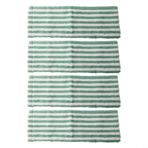 Mikrofaser-Wischmopp-Nachfüllpackung, 2 Stück für Libman, maschinenwaschbar und einfach zu bedienende Reinigungspads (4 Stück) von Emiif