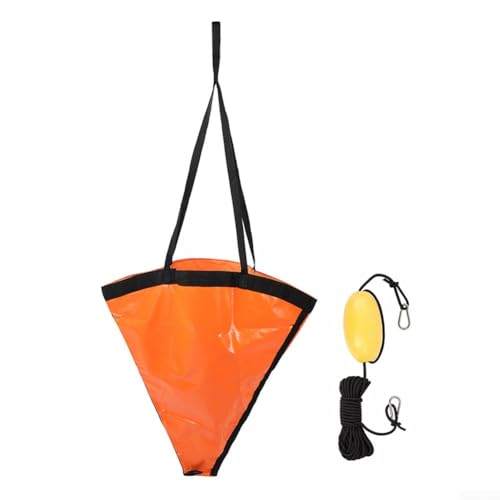 Multi Size Fishing Anchor Set with Float Ensures Secure Position in the Water (XL) von Emiif