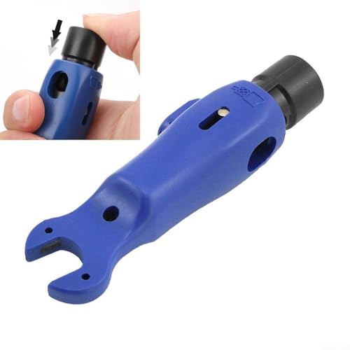 Multifunktionale Koaxialkabel-Abisolierzange und Crimpzange Werkzeug für RG6 RG59 RG7 RG11 und Datenkabel Cat5 Cat6 mit Rückholfeder Multifunktionale Koaxialkabel-Abisolierzange und Crimpzange Werkzeug für RG6 RG59 RG7 RG11 und Datenkabel Cat5 Cat6 mit Rückholfeder von Emiif