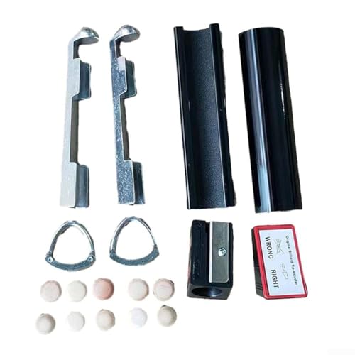 Pool-Queue-Reparatur-Set mit Klemme und Spitze aus Aluminiumlegierung für einfache Befestigung von Emiif