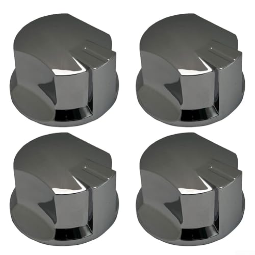 Schalter für Gasherd, Ofen, 48 mm, robuster und stilvoller Ersatz für Grillen, einfach zu bedienen (ohne Sockel) von Emiif