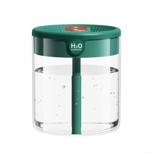 Sleek Design Dual Nozzle 2L Air Humidifier with Integrated Sensor for Optimal Indoor Conditions (Green) von Emiif