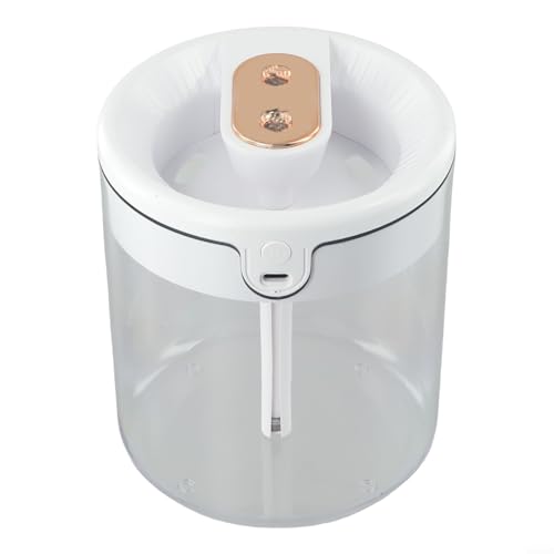 Sleek Design Dual Nozzle 2L Air Humidifier with Integrated Sensor for Optimal Indoor Conditions (White) von Emiif