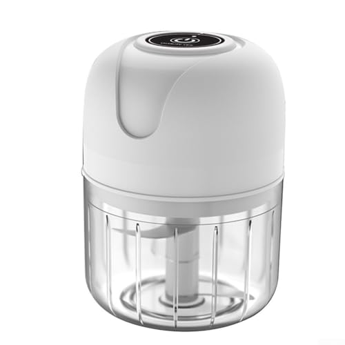 The Kitchen Helper A Compact Yet Powerful 250ml Electric Garlicky Goodness Maker with USB Power (White) von Emiif