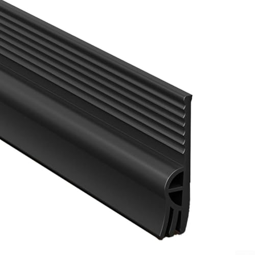 Türbodendichtungsstreifen für effektiven winddichten und schalldichten Schutz, Luftleckageverhinderung, TPE-Material (braun) von Emiif