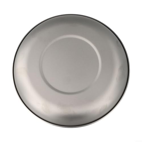 Ultraleichtes Campinggeschirr-Set mit stapelbaren Tellern und Besteck für Kochen und Essen im Freien (500 ml) von Emiif