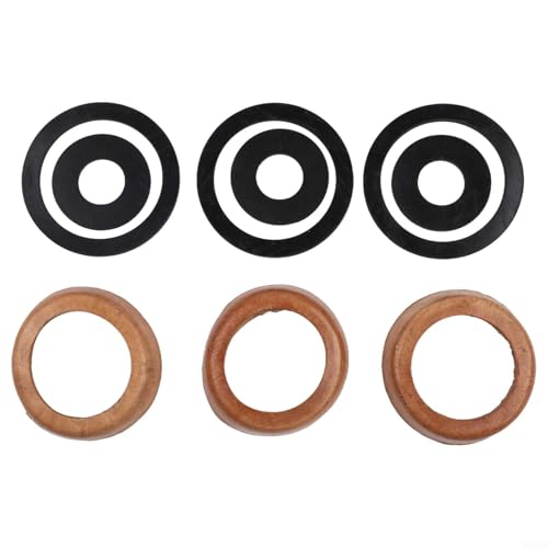 Umfassendes Set aus Ledermanschetten und Gummidichtungen für Gartenhandpumpe, passend für die meisten Modell 75 Wasserpumpen Umfassendes Set aus Ledermanschetten und Gummidichtungen für Gartenhandpumpe, passend für die meisten Modell 75 Wasserpumpen von Emiif