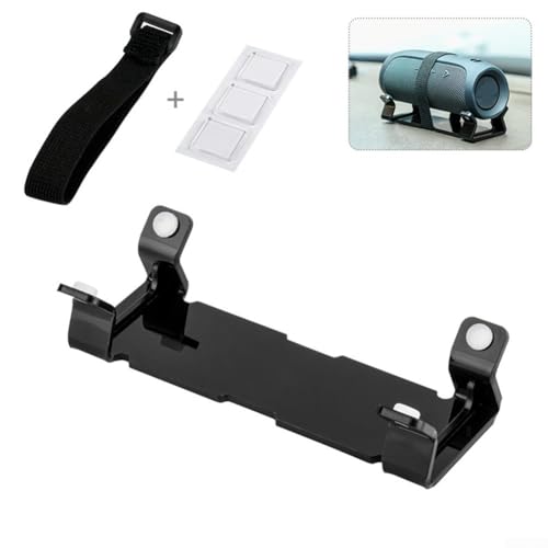 Verstellbare rutschfeste Halterung für JBL Flip Series Acryl-Halterung für optimierte Klanghöhe (schwarz) von Emiif
