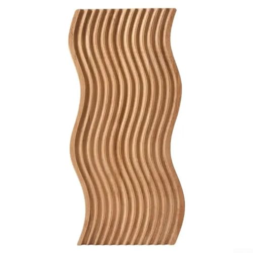 Vielfältige Verwendungsmöglichkeiten von Holztablett, eine schöne Mischung aus Kunstfertigkeit und Funktionalität in der Küche (Wave) von Emiif
