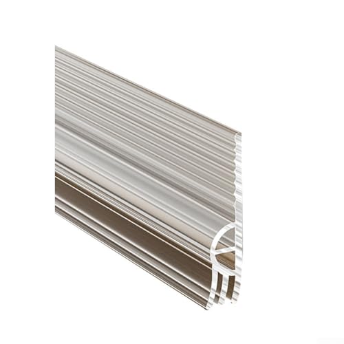 Winddichter und schalldichter Türbodendichtungsstreifen aus TPE-Material, dreilagiges Dichtungsdesign für Luftstromblockierung und Geräuschreduzierung, 100 cm Länge (klein) von Emiif