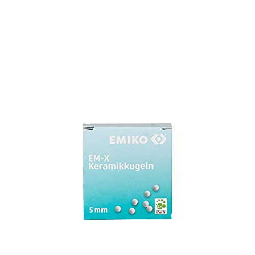 Emiko EM-X Keramik Kugeln 5mm, 140 g Zur Verbesserung der Wasserqualität und zur Energetisierung des Wassers von Emiko