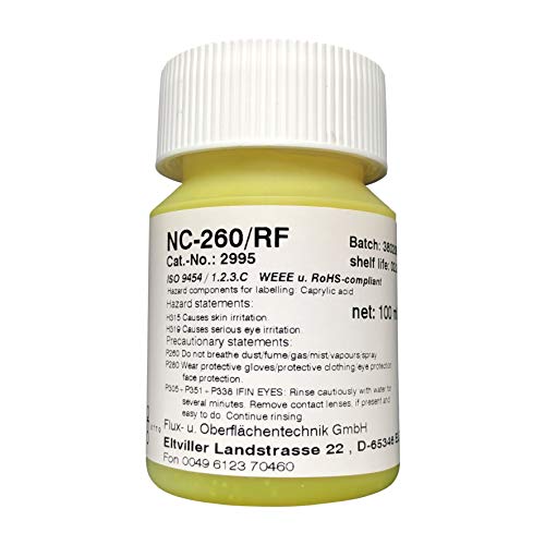 100 ml NC-260/RF "Nozzle Clean" hochaktive Spzialpaste zur Reinigung und Akivierung von Lotdüsen und Lötkolbenspitzen von Emil Otto