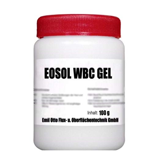 EOSOL WBC-Gel, umweltschonende Reinigung in Perfektion - 100 g Dose, für Anreissfarbe, Tuschierpaste und Lacke - (extrem sparsam da hochaktiv, wasserbasierend, lang wirksam, säurefrei) von Emil Otto