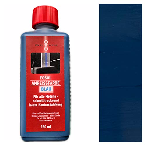 Emil Otto EOSOL ANREISSFARBE BLAU -DECKEND-, 250 ml von Emil Otto