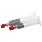 No Clean Elektronik-Rework-Paste (Solder Paste/Lotpaste) EO-RP-005, Hybrid-Kartusche mit 20 g Inhalt zum automatischen Dosieren, Legierung SnAgBi57,6 (T4) inkl. Dosiernadel von Emil Otto