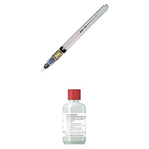 Original Bonkote Flux Pen unbefüllt mit 100 ml No-Clean Flussmittel/Löttinktur "25", halogenfrei, auf Kolophoniumbasis (25%) für die Elektrotechnik u. die Elektronik von Emil Otto
