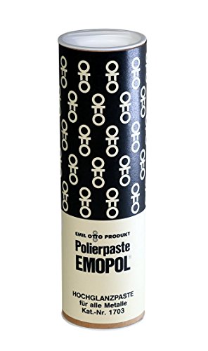 Polierpaste - EMOPOL HOCHGLANZPASTE, 300 g, hochwirksame Spezialpolierpaste für Eisen- Bunt- und Leichtmetalle universell geeignet von Emil Otto