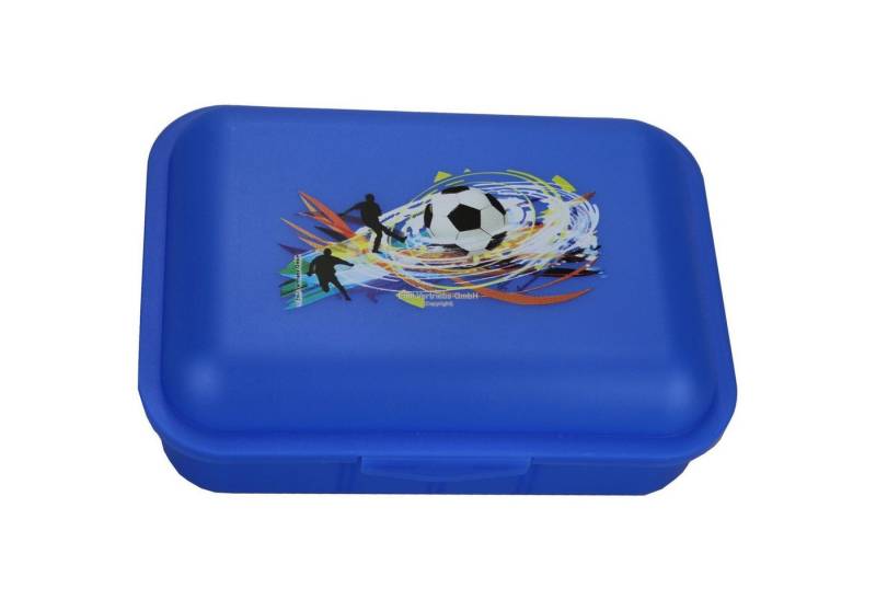 Emil Lunchbox Fussballstadion blau, Polypropylen von Emil