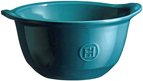 Emile Henry EH602149 Auflaufform, Keramik, Calanque Blau, 0,55 l von Emile Henry
