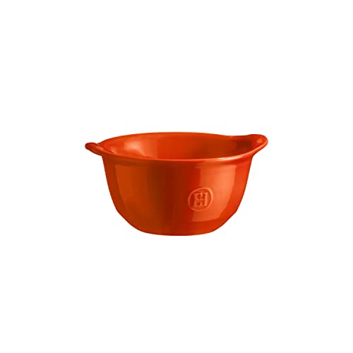 Emile Henry EH762149 Auflaufform, Keramik, Orange, 0,55 l Emile Henry EH762149 Auflaufform, Keramik, Orange, 0,55 l von Emile Henry