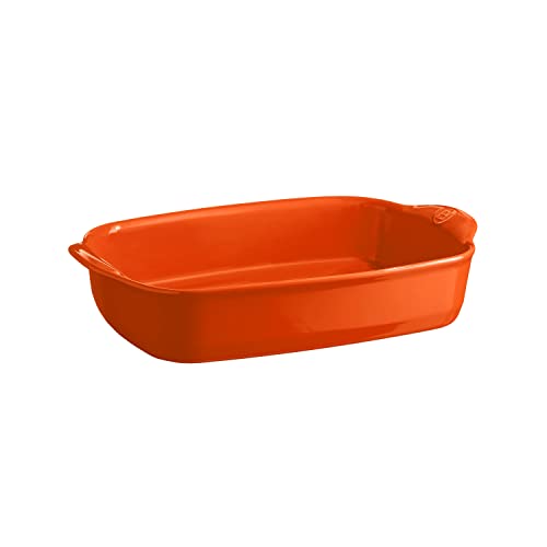 Emile Henry EH769652 Auflaufform, rechteckig, 36,5 x 23,5 cm, Toscane Emile Henry EH769652 Auflaufform, rechteckig, 36,5 x 23,5 cm, Toscane von Emile Henry