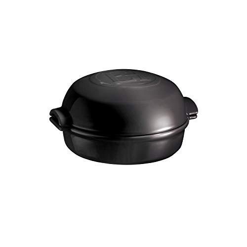 Emile Henry EH799517 Cheese Baker, Keramik, Kohleschwarz von Emile Henry