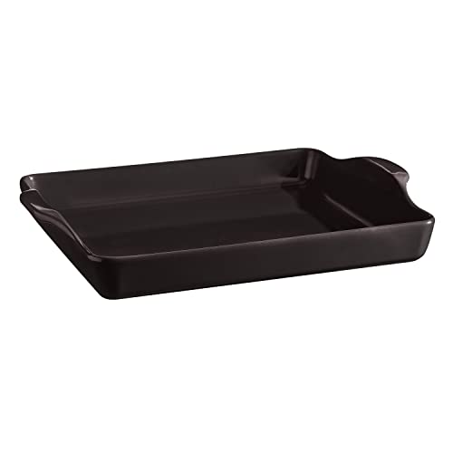 Emile Henry Focaccia Backform, Pizzablech EH799516, Kohle von Emile Henry
