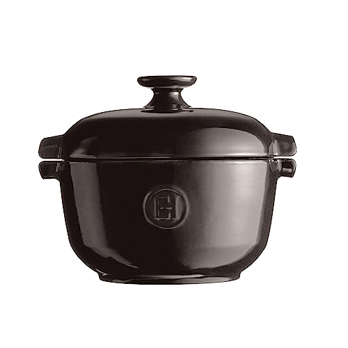 Emile Henry Reistopf, 2,5 l, Anthrazit Emile Henry Reistopf, 2,5 l, Anthrazit von Emile Henry
