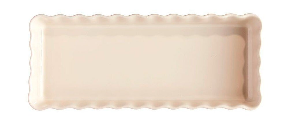 Emile Henry Kuchen-/Tarteform 15x36 cm Argile von Emile Henry