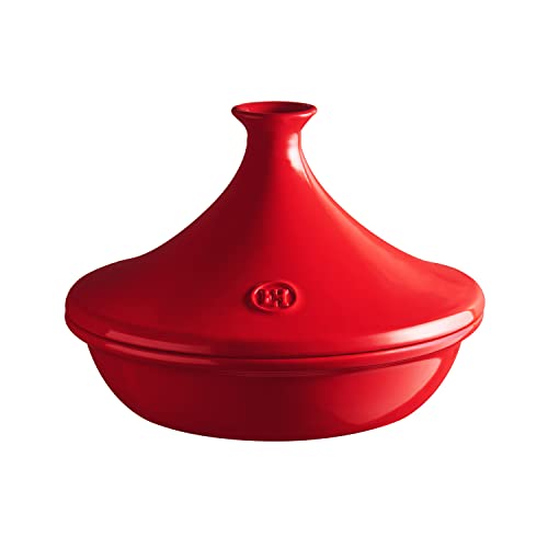 Interhal 349526 Keramik Rote Tajine E-Box, Ø270mm von Emile Henry