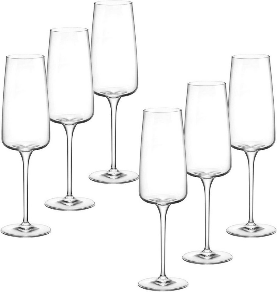 Emilja Sektglas Nexo Sektglas 22cl - 6 Stück Champagnerglas von Emilja